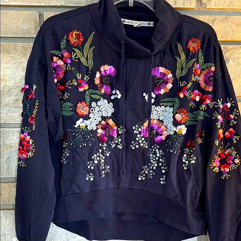 Chelsea & Violet Sequined top